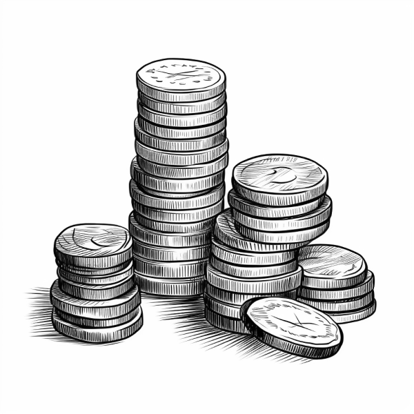 Coins Graphic Image